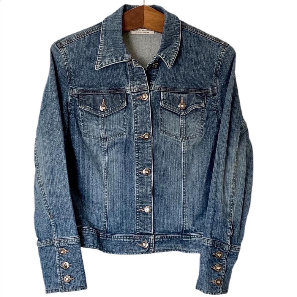 Tribal Denim Jean Jacket